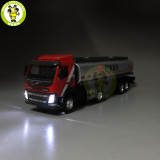 1/50 Volvo Trailer Tank Truck Diecast Metal Car Model Toys Kids Boys Gilrs Gifts