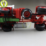 1/18 ROAD KINGS KK Volvo F1220 Tractor Truck 1977 Diecast Car Truck Model Toys for kids Gift White and Red