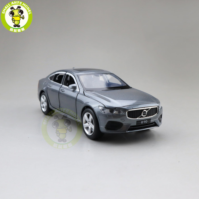 1/32 JACKIEKIM Volvo S90 Diecast Model CAR Toys for kids Boy girl Gifts Sound Lighting Pull Back