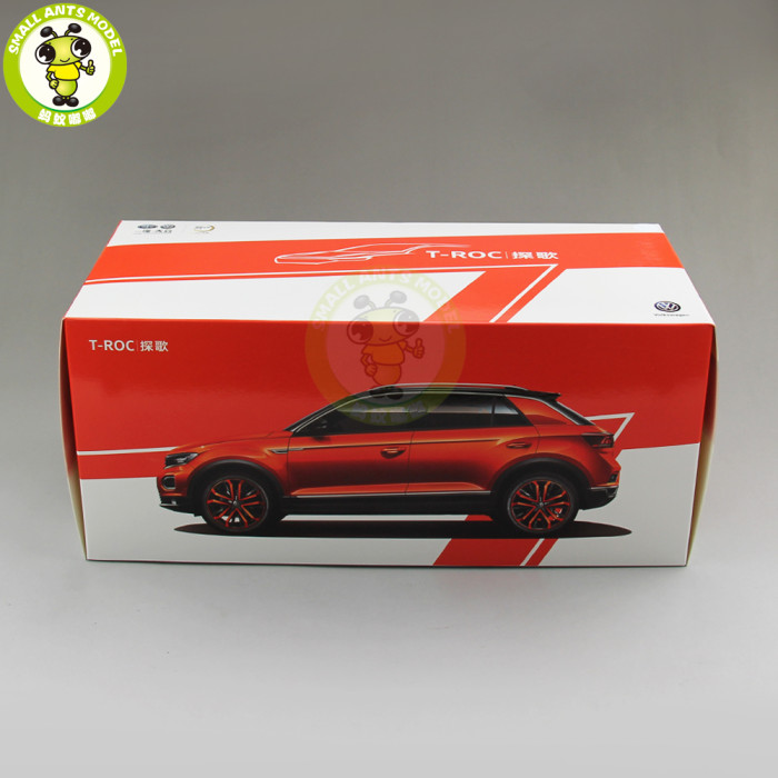 1/18 VW Volkswagen FAW T-ROC T ROC Diecast Car Model Toys KIDS Boy Girl Birthday Gift Collection Hobby