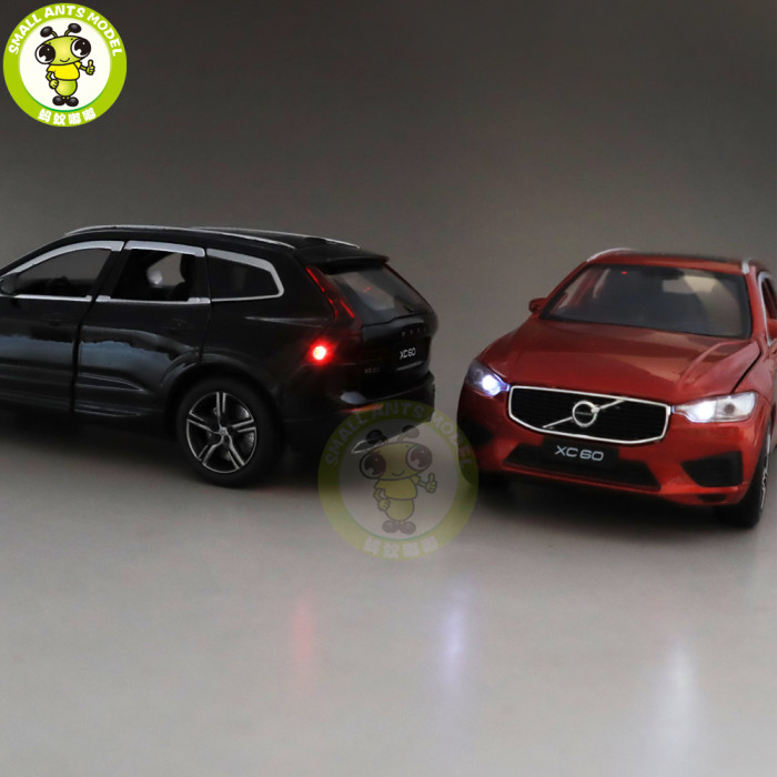 1/32 JACKIEKIM ALL NEW Volvo XC60 Diecast Model CAR SUV Toys for kids Boy girl Gifts Sound Lighting Pull Back