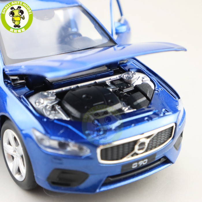 1/32 JACKIEKIM Volvo S90 Diecast Model CAR Toys for kids Boy girl Gifts Sound Lighting Pull Back