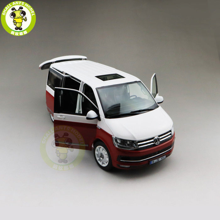 1/18 NZG VW Volkswagen Multivan T6 Diecast Model Car Bus MPV Boy Girl Gifts Collection Hobby