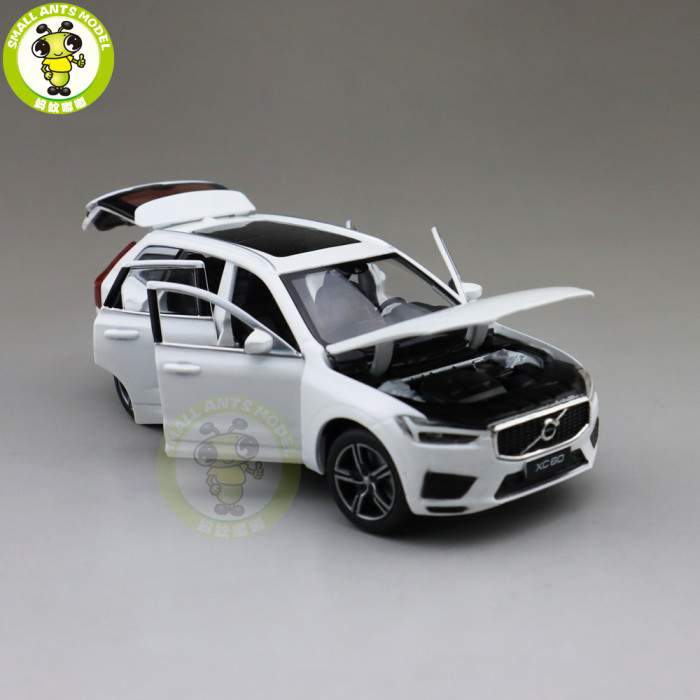 1/32 JACKIEKIM NEW Volvo XC60 Shock Absorption Diecast Model CAR SUV Toys for kids Boy girl Gifts