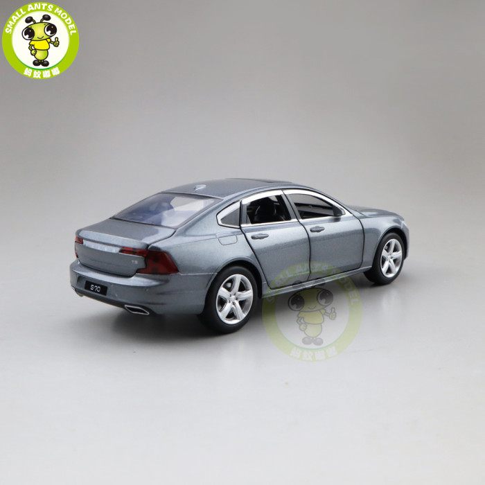 1/32 JACKIEKIM Volvo S90 Diecast Model CAR Toys for kids Boy girl Gifts Sound Lighting Pull Back