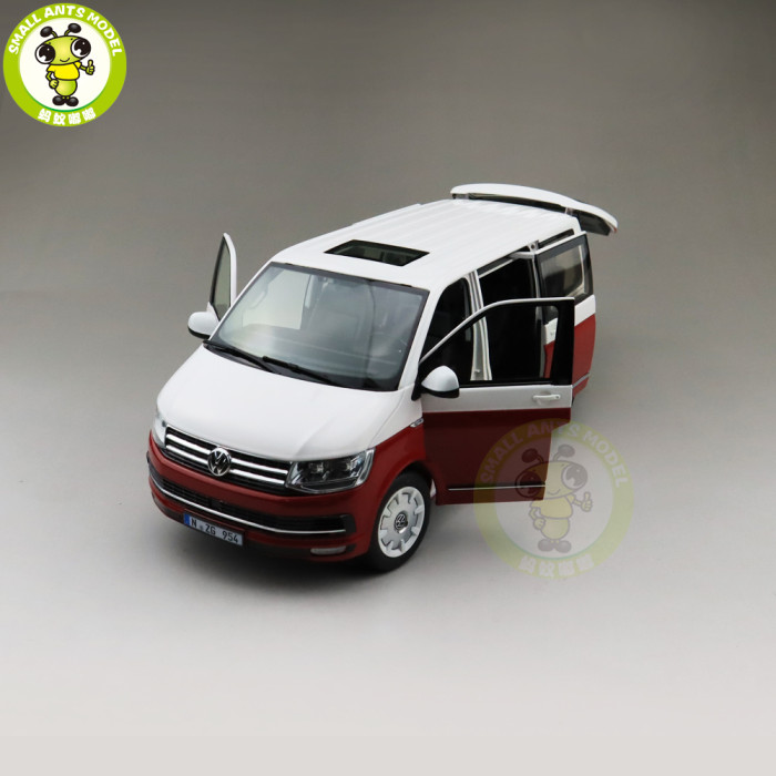 1/18 NZG VW Volkswagen Multivan T6 Diecast Model Car Bus MPV Boy Girl Gifts Collection Hobby