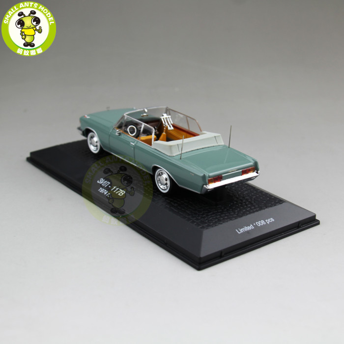 1/43 Norev Russian ZIL 117B 1974 Headman Inspection Car Diecast Car Model Toys Boy Girl Birthday Gift Collection Hobby