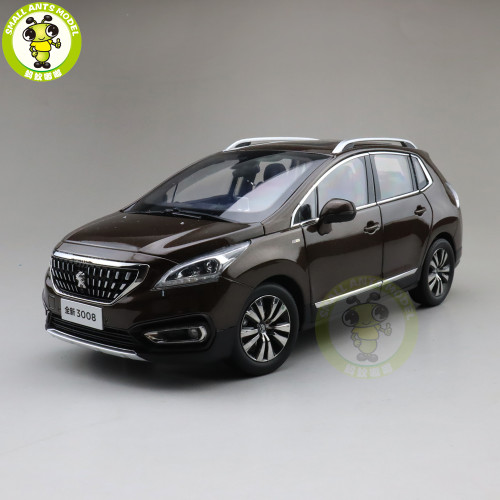 1/18 China Peugeot 3008 SUV Diecast Model Car Suv Toys Kids Boys Girls Gifts Brown