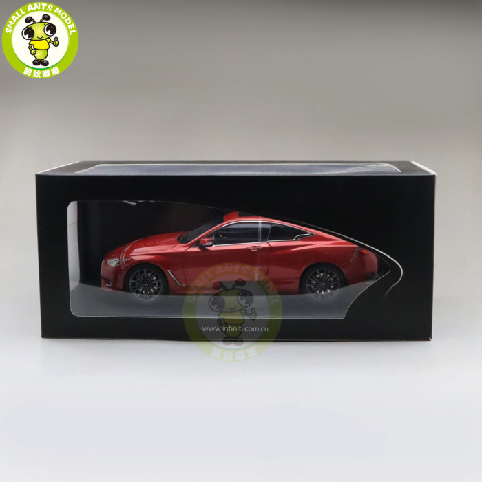 1/18 Infiniti Q60 Q60S Coupe 2018 Diecast Model Car Toys Boys Girls Gifts Red
