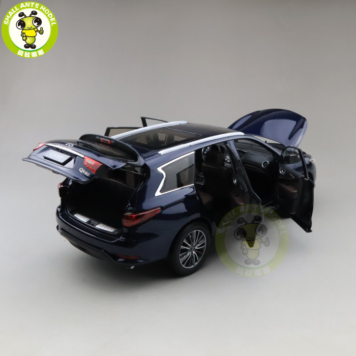 1/18 Infiniti QX60 Diecast Model Car Toys Boys Girls Gifts Blue