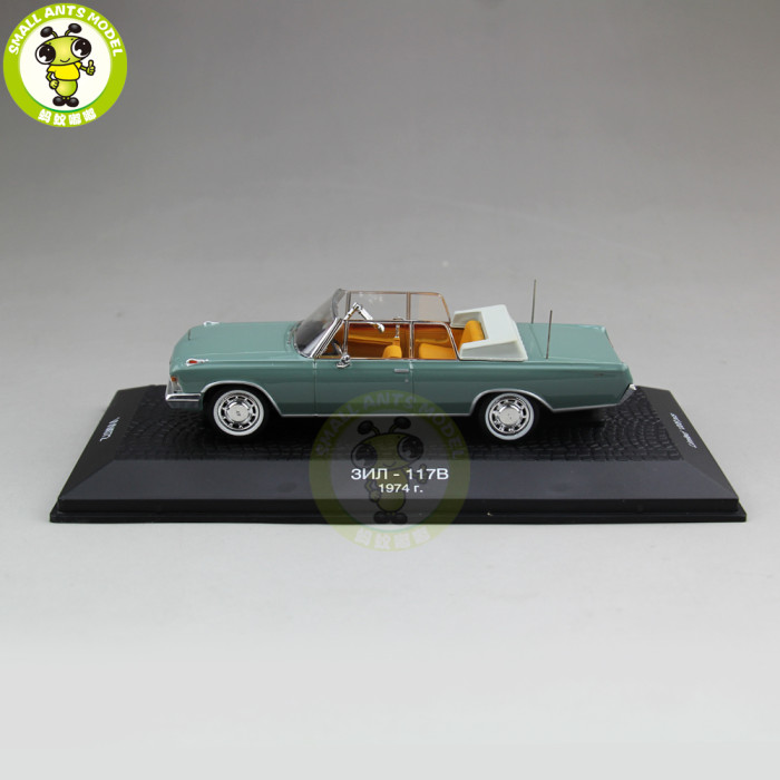 1/43 Norev Russian ZIL 117B 1974 Headman Inspection Car Diecast Car Model Toys Boy Girl Birthday Gift Collection Hobby