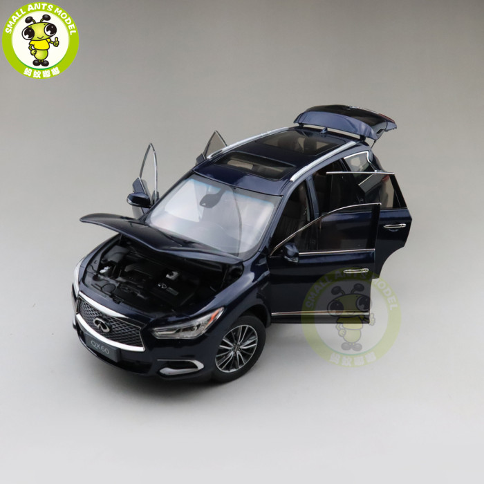 1/18 Infiniti QX60 Diecast Model Car Toys Boys Girls Gifts Blue