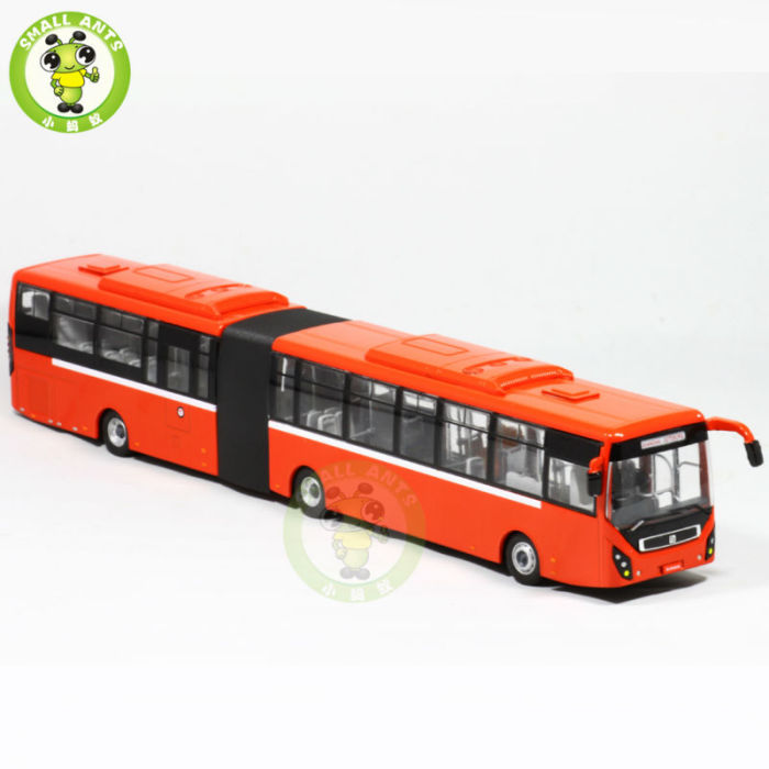 1/64 Volvo Articulated Bus Models Karachi Lahore Pakistan BRT Diecast Bus Model Car Toys