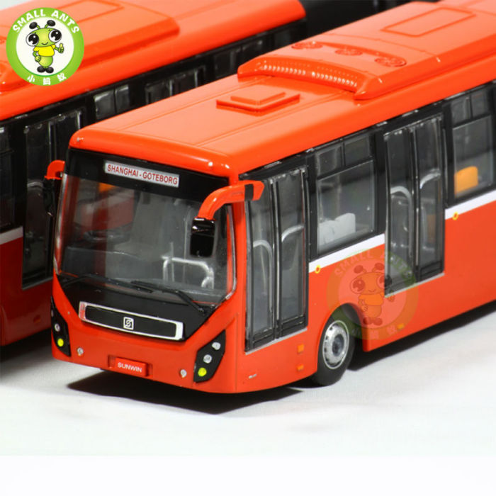 1/64 Volvo Articulated Bus Models Karachi Lahore Pakistan BRT Diecast Bus Model Car Toys
