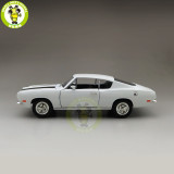 1/18 1969 PLYMOUTH BARRACUDA Road Signature Diecast Model Car Toys Boys Girls Gift