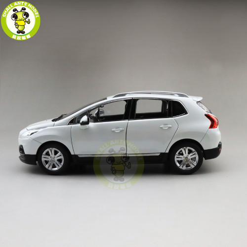 1/18 China peugeot 3008 Diecast Model Car Suv Toys Kids Boys Girls Gifts White