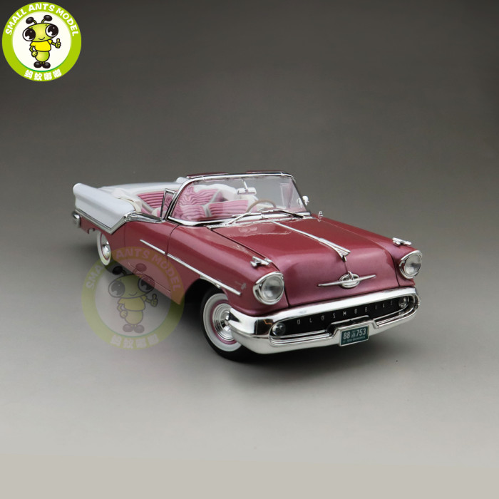 1/18 1957 OLDS MOBILE Super 88 Road Signature Diecast Model Car Toys Boys Girls Gift