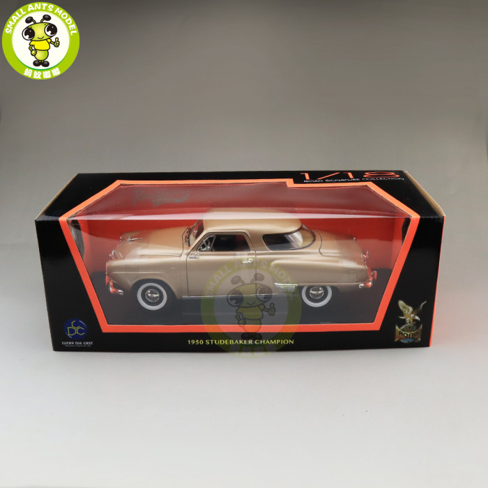 1/18 1950 STUDEBAKER CHAMPION Road Signature Diecast Model Car Toys Boys Girls Gift