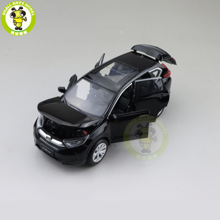1/32 JKM Honda CRV CR V SUV Diecast Model CAR SUV Toys for kids children Sound Lighting Pull Back gifts