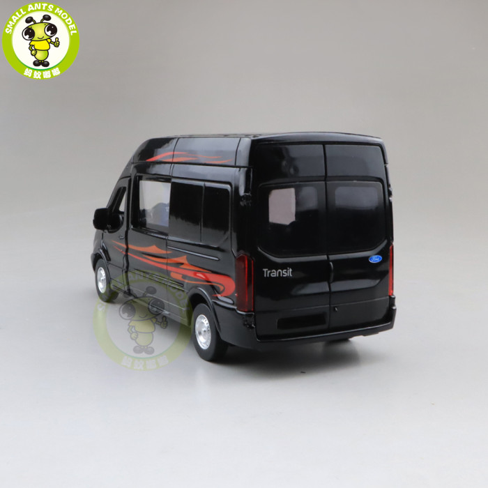 1/35 Ford Transit Van Cargo MPV Diecast Model Car Toys Kids Boys Girls Gifts