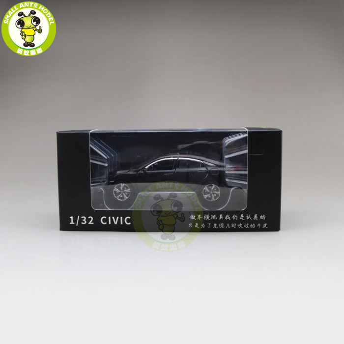 1/32 Jackiekim Honda CIVIC Diecast Metal Model CAR Toys kids children Sound Lighting gifts