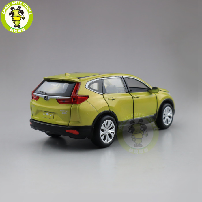 1/32 JKM Honda CRV CR V SUV Diecast Model CAR SUV Toys for kids children Sound Lighting Pull Back gifts