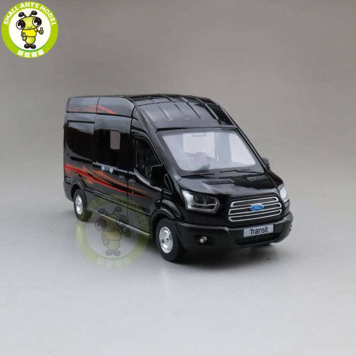 1/35 Ford Transit Van Cargo MPV Diecast Model Car Toys Kids Boys Girls Gifts
