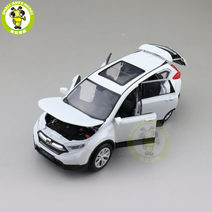 1/32 JKM Honda CRV CR V SUV Diecast Model CAR SUV Toys for kids children Sound Lighting Pull Back gifts