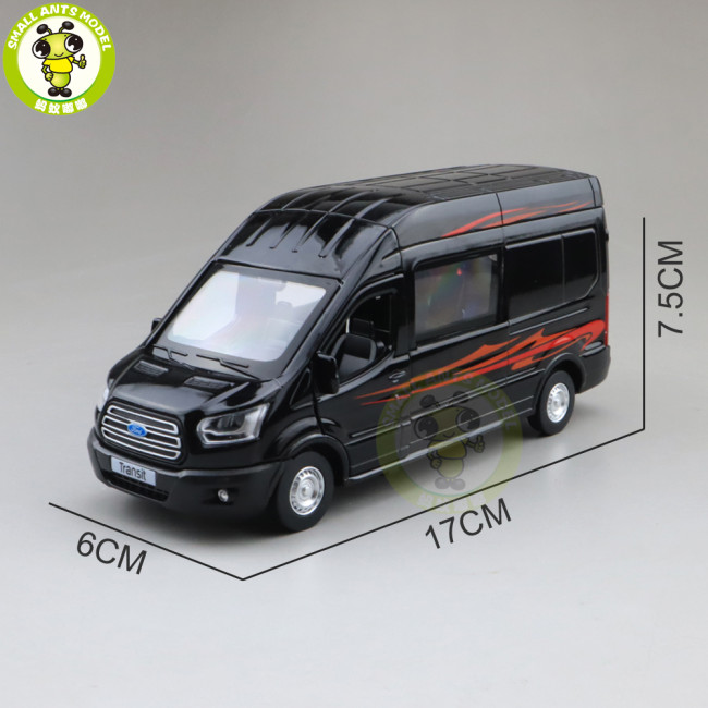 1/35 Ford Transit Van Cargo MPV Diecast Model Car Toys Kids Boys Girls Gifts