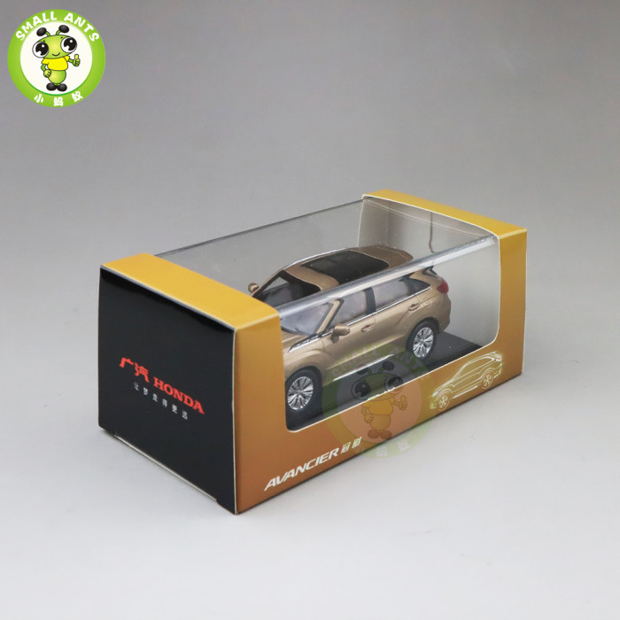 1/43 Honda AVANCIER Diecast Metal Car SUV Model Toys Boy Girl Gift Collection Hobby