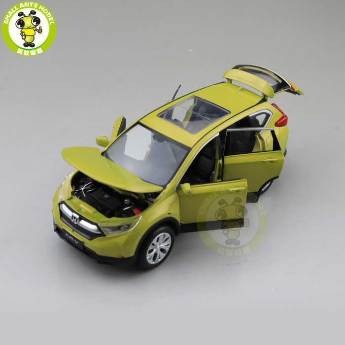 1/32 JKM Honda CRV CR V SUV Diecast Model CAR SUV Toys for kids children Sound Lighting Pull Back gifts