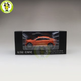 1/32 Jackiekim Honda CIVIC Diecast Metal Model CAR Toys kids children Sound Lighting gifts