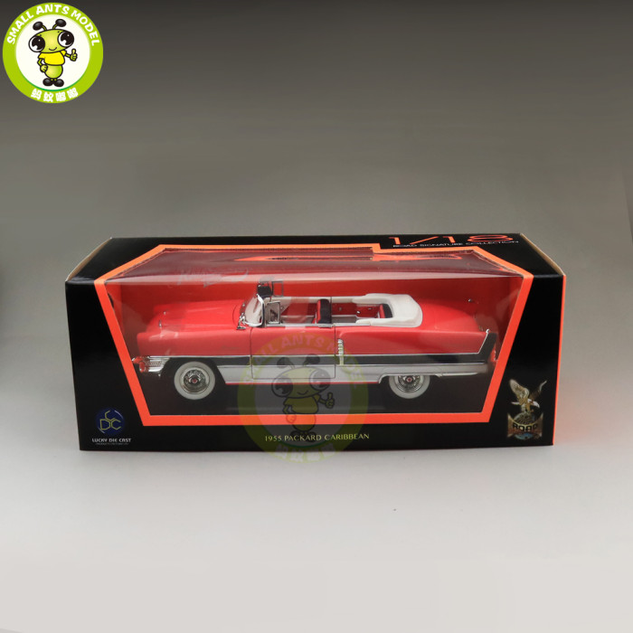 1/18 1955 PACKARD CARIBBEAN Road Signature Diecast Model Car Toys Boys Girls Gift