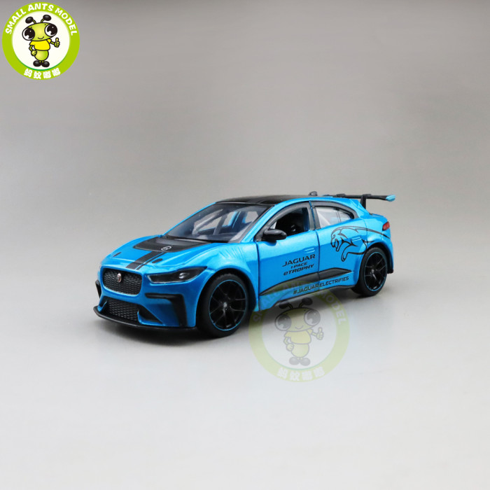 1/36 JACKIEKIM Jaguar I-PACE eTROPHY Diecast Model CAR Toys for kids Pull Back Boys Girls gifts