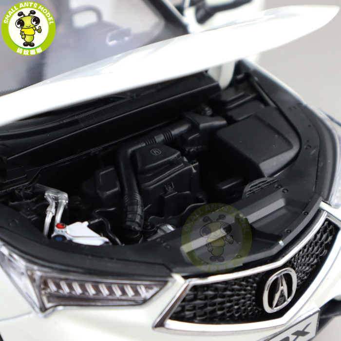 1/18 Honda ACURA CDX SUV Diecast Metal Car SUV Model Toys For Kids Boy Girl Gift Collection Hobby White