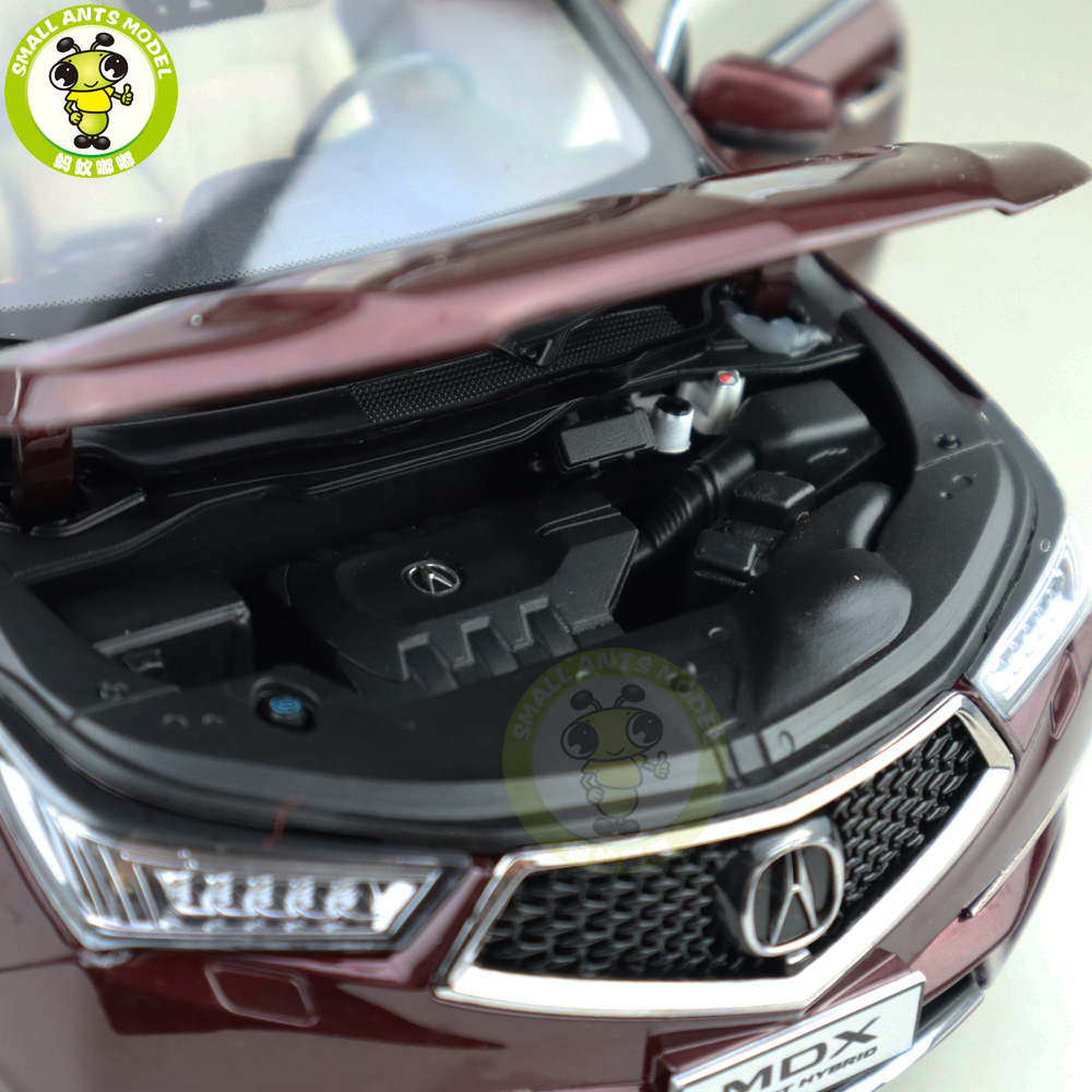 1/18 Honda ACURA MDX Sport Hybrid SUV Diecast Metal Car SUV Model