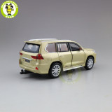 1/32 JACKIEKIM Toyota Lexus LX570 SUV Diecast Model CAR Toys for kids Sound Lighting Pull Back Car Boy Girl gifts