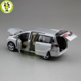1/32 JKM Honda Odyssey 2015 MPV Diecast Metal Model CAR Toys for kids children Sound Lighting Pull Back gifts collection hobby
