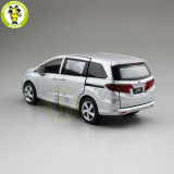 1/32 JKM Honda Odyssey 2015 MPV Diecast Metal Model CAR Toys for kids children Sound Lighting Pull Back gifts collection hobby