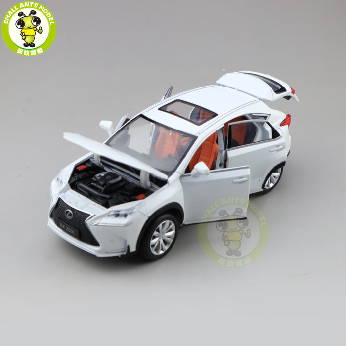 1/32 JACKIEKIM Toyota Lexus NX200T Diecast Model CAR SUV Toys for kids children Sound Lighting Pull Back gifts