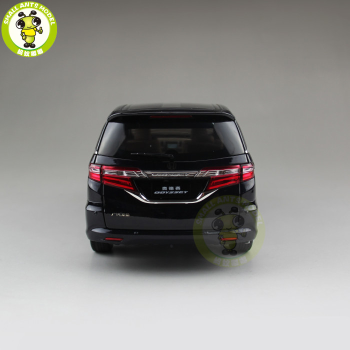 1/18 Honda MPV Odyssey Commercial vehicle Diecast Metal MPV Car SUV Model Toys Boy Girl Gift Collection Hobby Dark Blue