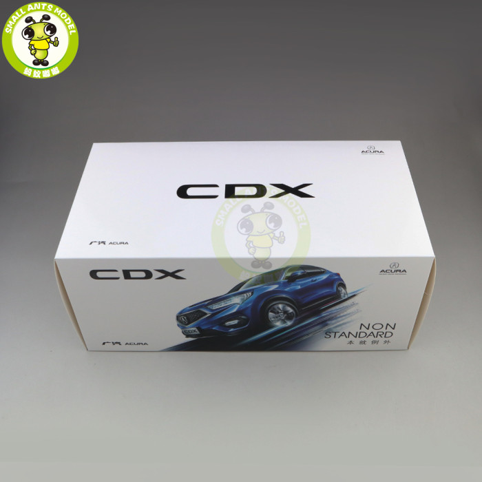 1/18 Honda ACURA CDX SUV Diecast Metal Car SUV Model Toys For Kids Boy Girl Gift Collection Hobby White