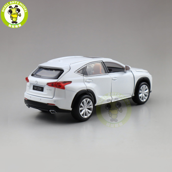 1/32 JACKIEKIM Toyota Lexus NX200T Diecast Model CAR SUV Toys for kids children Sound Lighting Pull Back gifts