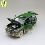 1/32 JACKIEKIM Toyota Lexus LX570 SUV Diecast Model CAR Toys for kids Sound Lighting Pull Back Car Boy Girl gifts