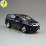 1/32 JKM Honda Odyssey 2015 MPV Diecast Metal Model CAR Toys for kids children Sound Lighting Pull Back gifts collection hobby