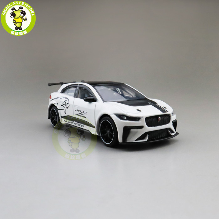 1/36 JACKIEKIM Jaguar I-PACE eTROPHY Diecast Model CAR Toys for kids Pull Back Boys Girls gifts