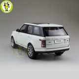 1/18 Land Rover RANGE ROVER Suv Car Welly GTAutos Diecast Metal SUV CAR MODEL Toys for kids children Boy Girl gift hobby collection