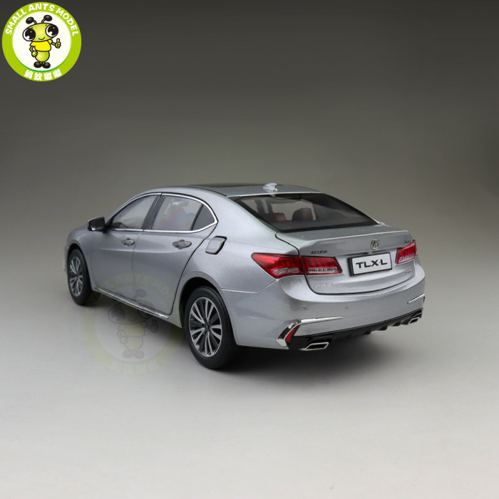 1/18 Honda ACURA TLX L TLX-L Diecast Metal Car Model Toys For Kids Boy Girl Gift Collection Hobby Silver