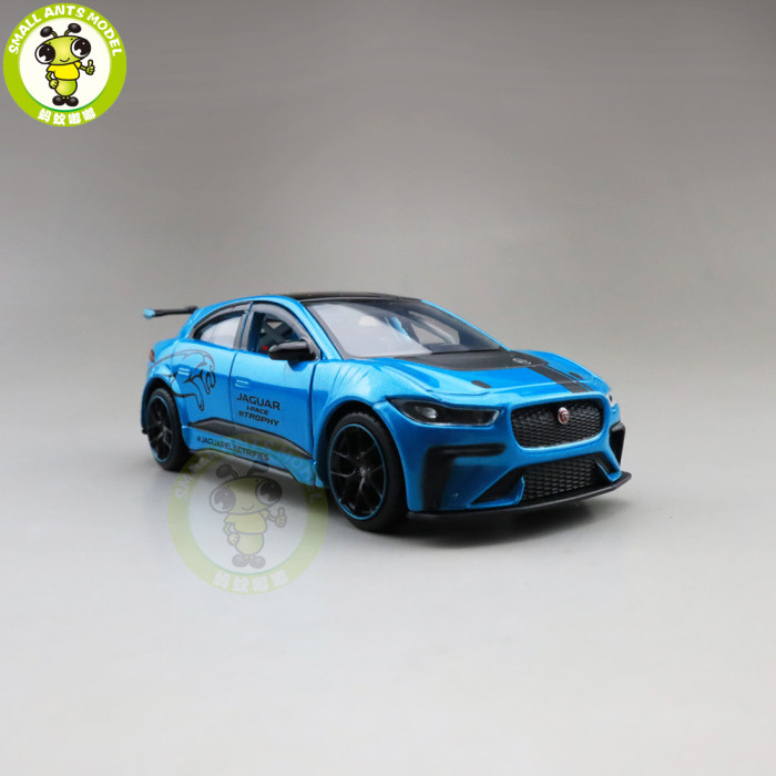 1/36 JACKIEKIM Jaguar I-PACE eTROPHY Diecast Model CAR Toys for kids Pull Back Boys Girls gifts