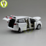 1/32 JKM Honda Odyssey 2015 MPV Diecast Metal Model CAR Toys for kids children Sound Lighting Pull Back gifts collection hobby